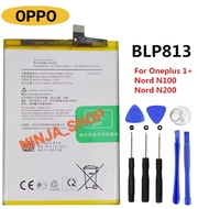 BLP813 แบตเตอรี่🔋แท้ Oppo One Plus 1+ Nord 1+ N100 Nord N200 5G/ blp813/ ความจุแบตเตอรี่ 5000mAh พร้