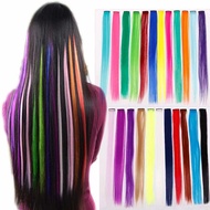 Color Hair piece Color ear dyeing color wig straight hair20260506