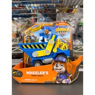 Original Authentic Wheeler Wheeler Wheeler Dump Truck Small Gravel and Engineering Family Rubble & C