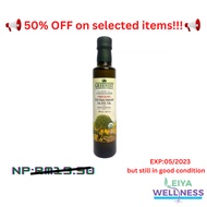 MH FOOD *GREENIST* Organic Extra Virgin Olive Oil 250ml - 8.5 fl oz (EXP:MAY2023)