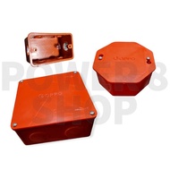 Pvc orange junction box & utility box