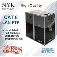 Cat 6 NYK 305M FTP Lan Cable High Quality 305 Meter Cat6 Lan Cable