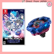 Beyblade X XONE (Beyblade X Zone) -Switch Manufacturer Bonus Shinobi 4-60LF Metal Coat: Blue Include