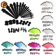 [prettyia] 36x Ear Gauge Stretching Kit Acrylic Expander Tapers Plugs Set 14G-00G