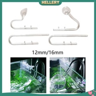 [HellerySG] Aquarium 12/16mm Glass Lily Pipe In Out The Glass Inlet And Outlet Water Pipe Grass Cyli