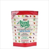 Yuri Hand Soap Refill Strawberry 375 Ml