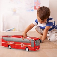youn Pull Back Bus School Bus Model Toy Rescue Vehicle Toy School Bus Police bus