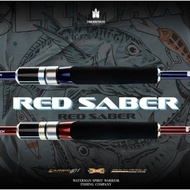 RED SABER CARBON HOLLOW LIGHT JIGGING ROD