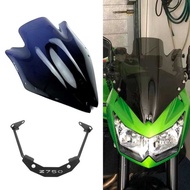 1 Motorcycle Windshield Bubble Windscreen Deflector Protector Brand New For Kawasaki Z750 Z750r 5