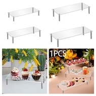 [Dolity2] Acrylic Display Rack Clear Display Stand Dessert Bakery Display Stand for Sweets