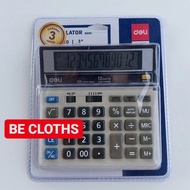 DELI 868C 12 Digit Check Correct Calculator 868 C Desktop Office SDC 868