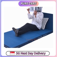 4-Fold 8cm Thickness Foldable Mattress Topper Single Mattress Sponge Folding Bed Sofa Sleeping Mat