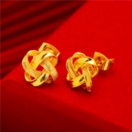 Anting Emas 916 Original Malaysia Subang Telinga Perempuan Earing Korean Style Earing Set for Girls