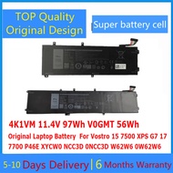 4K1VM V0GMT NewLaptop Battery For DELL Vostro 15 7500 XPS G7 17 7700 P46E XYCW0 NCC3D 0NCC3D W62W6 0