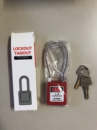 กุญแจนิรภัย เซฟตี้ ล็อคเอ้าท์ lockout tagout กุญแจนิรภัย อุปกรณ์นิรภัย padlock แม่กุญแจนิรภัย safety