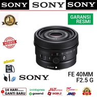 Sony FE 40mm F2.5 G