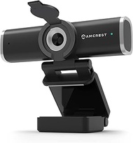 Amcrest 4-Megapixel Webcam w/Microphone & Privacy Cover, Web Cam USB Camera, Computer HD Streaming W