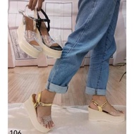 Tokobalan Sandal Wedges Wanita Tali Import 106 Ubas