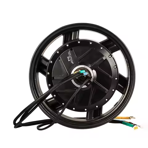 Ymmotor 17inch 72v 8000w/10kw Bldc Wheel Hub Motor For Electric Motorcycle With Fardriver Controller