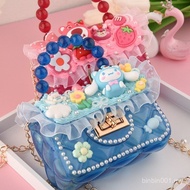 Hot-selling DIY handmade bags, children's cross-body bags, mini handmade bags with cream glue for li