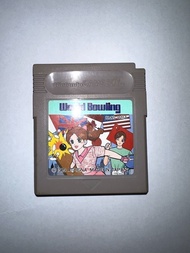 Nintendo Game Boy World Bowling 1989 game GB GBA GBC GBA SP 罕有正版任天堂GAMEBOY 遊戲卡帶 DMG-WBA-JPN