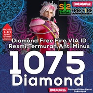 TOP UP 1075 Diamond Free Fire - DM FF TERMURAH