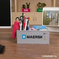 Pen Container Multi-functional Desktop stationery Plastic Creative Shipping Container Pen Holder and