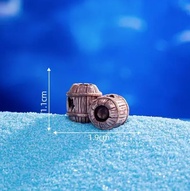 Mainan Kapal Keong Kuda Laut Gurita Cumi Cumi Hiasan Bintang Kuda Miniatur Imitasi Starfish Aquarium