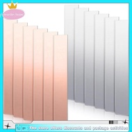 12 Pcs Pure Copper Zinc Anode Sheet 99.9% High Purity Copper Zinc Electrode Strips 0.04 Inch X 0.98 