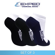 Exped Men's Sports Thick Cotton Foot Socks 540171 - Set of 3