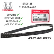【ACM】CITY TMO /JAZZ TGO /BRV /FREED FAN BELT 5PK1138 31110-5EA-K02