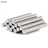 pu  50Pcs 4x2mm Round Shape  Neodymium Super ic Magnet  fang