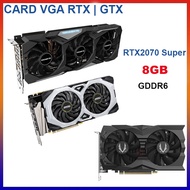 VGA - VGA Video Card RTX2070 SUPER 8GB GDDR6 | GTX 1660, 1060, 1050Ti. 1050 2G,, 4G, 6G GDDR5 - Disa