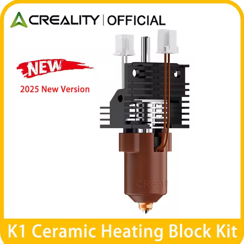 Creality 2025 New Version K1 Series Ceramic Heating Block Kit Terminal with Buckle Compatible with K