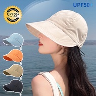 [SG SELLER] Upgraded Sun Hat That Can Hang Mask Quick Dry Cap Summer Versatile Thin Sunscreen Hat fo