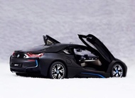 Ô tô mô hình trưng bày BMW I8 Rastar 1:24 (Đen)