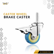 Roda Caster PVC Troli 2 Inch Furnitur Rak Serbaguna Industrial Caster