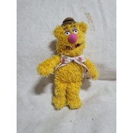 Authentic Rare Vintage Jim Henson The Muppets / Sesame Street Fozzie Bear Plush Soft Toy