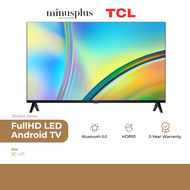 TCL Dolby Audio HDR 10 Bezel-Less Android TV LED Full HD (32 Inch / 43 Inch) - S5400A Series 32S5400A / 43S5400A