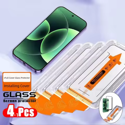 1-4pcs For Xiaomi 17 Pro Glass Xiaomi 17 Pro Max Tempered Glass Full Cover Glue 9H Dust Free For Scr