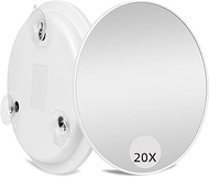 Tyseoome Makeup Mirror 20X Set, Travel Magnifying Mirror Set for Makeup,Magnified Mirror 3.5" with T