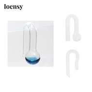 Ioensy Transparent Aquarium Crystal Glass CO2 Detector CO2 Concentration Indicator Monitor 2 Sizes A