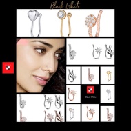 Fake Nose Ring 1 PC On Nose Ring Fake Piercings Tragus Earrings(NRF288).