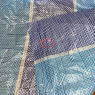 72 Pieces PE Canvas White Tentbiru - 72/ PE Tarpaulin Blue/White Canvas Tent Canvas Fabric - Meter