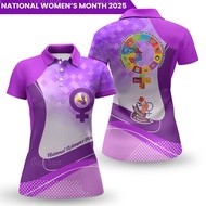 National Women's Month Full Sublimation Shirt We Can Be Equall Purple Friday Shirt 2025 Gad Jersey