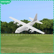 Nghệ sĩ thu thập 1/144 vận chuyển mô hình máy bay C130 thu nhỏ Mô hình lắp ráp 4D cho món quà