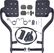 Upgrade 56" Brake Cable and Brake Throttle Pedals Return Springs Brake pads fit for Predator 212cc 1