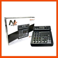 National Star Sonic 4 Professional Mixer 99DSP - 4 Channel Mixer