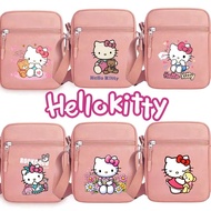 Hellokitty Shoulder Bag Crossbody Bag Fashion Printed Small Square Bag Children's and Adult Travel V