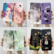For Vivo V9 Youth / Z1 Lite Phone Case 1723 Y85 1727 1726 V1801A0 Soft Silicone Sweet Painted Protec